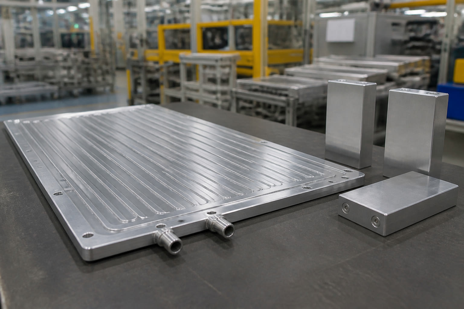 Battery Liquid Cold Plate Design & Manufacturing | HeatsinkMaker