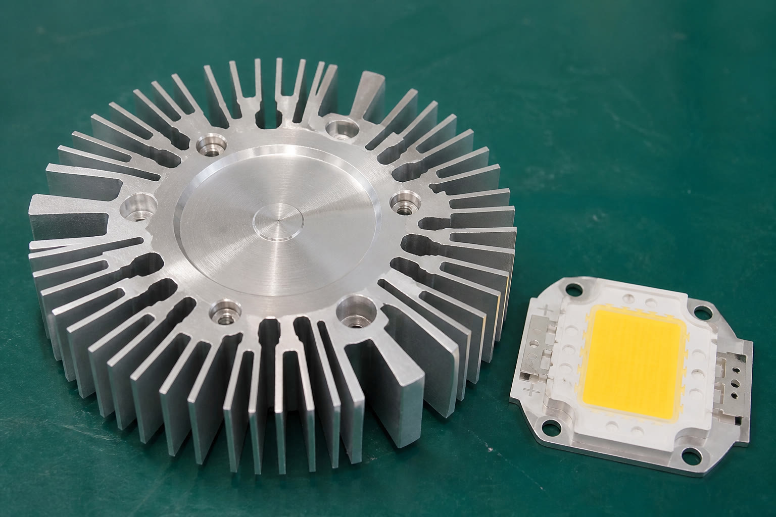 Custom COB LED Heat Sinks for High-Power Lighting Applications