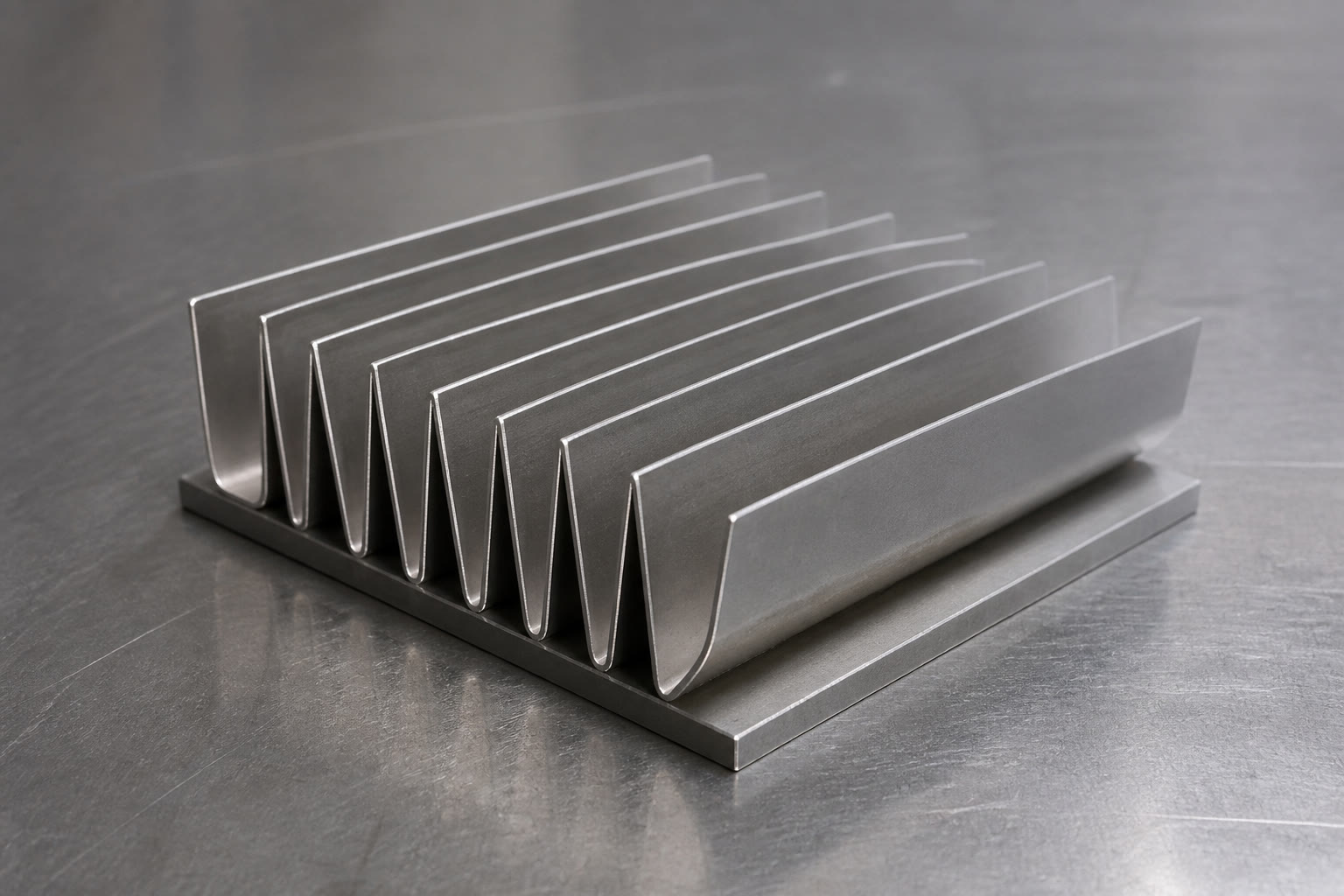 Folded Heat Sink Design and Manufacturing | Custom Stamped & Folded Fin Thermal Solutions