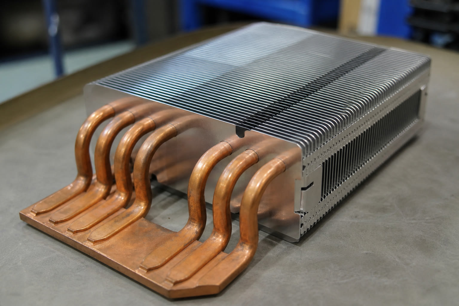 Custom Heat Pipe Heat Sink Manufacturing | HeatsinkMaker