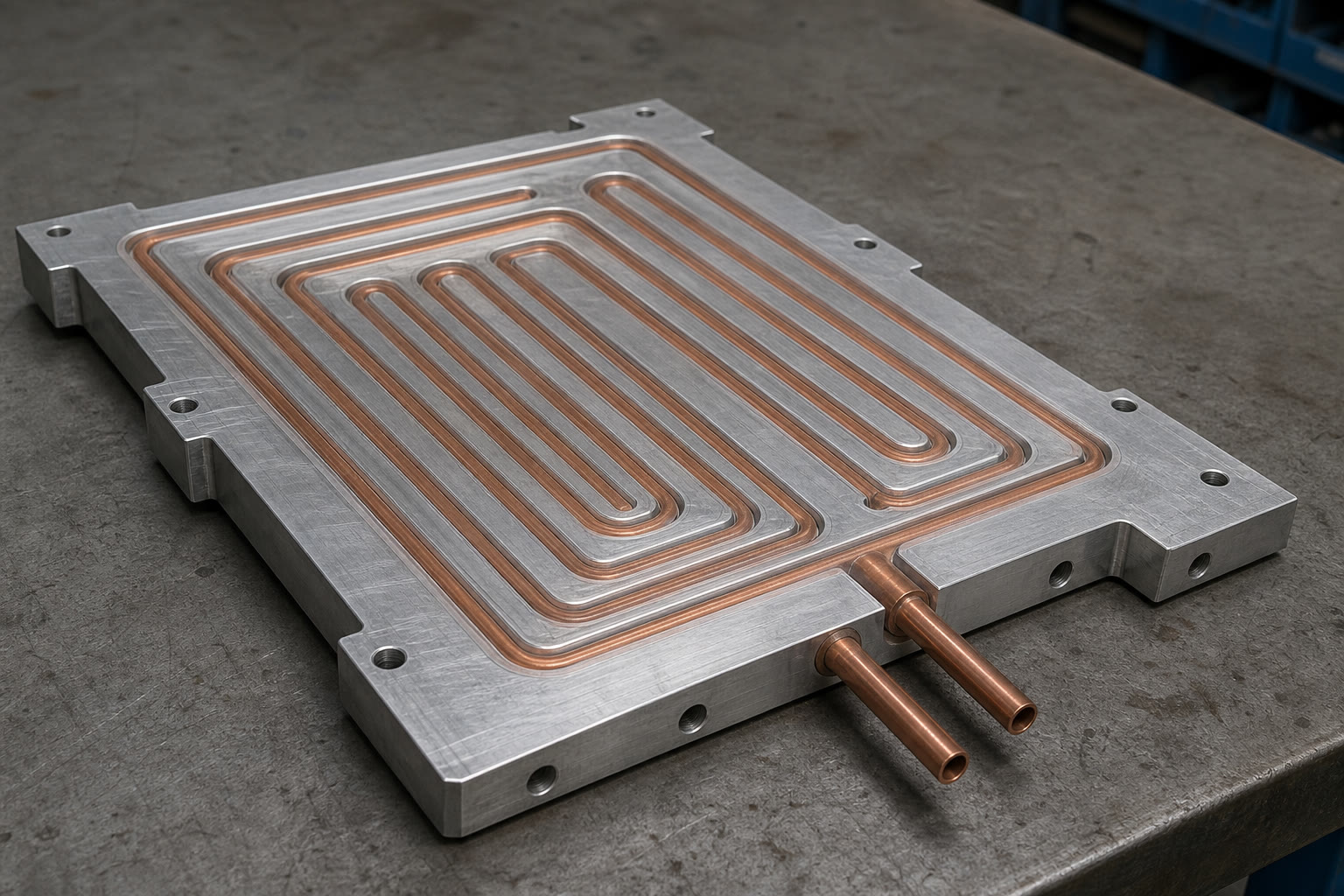 Hi-Contact Tube Liquid Cold Plate Manufacturing | Custom Thermal Solutions