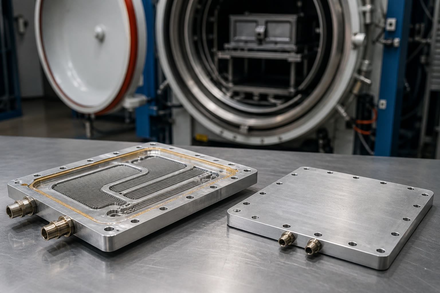 Vacuum Brazed Liquid Cold Plate Manufacturer | Custom Thermal Solutions